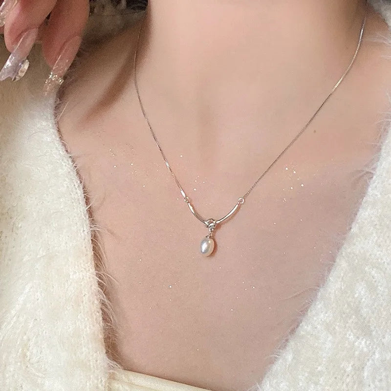 Collier Perle Femme — Élégance Naturelle
