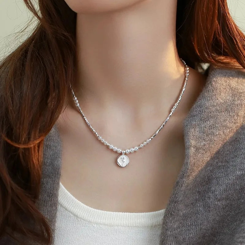 Collier Perle Femme — Élégance Naturelle