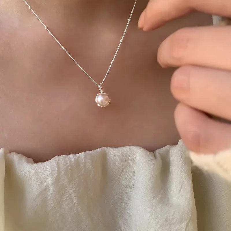 Collier Perle Femme — Élégance Naturelle