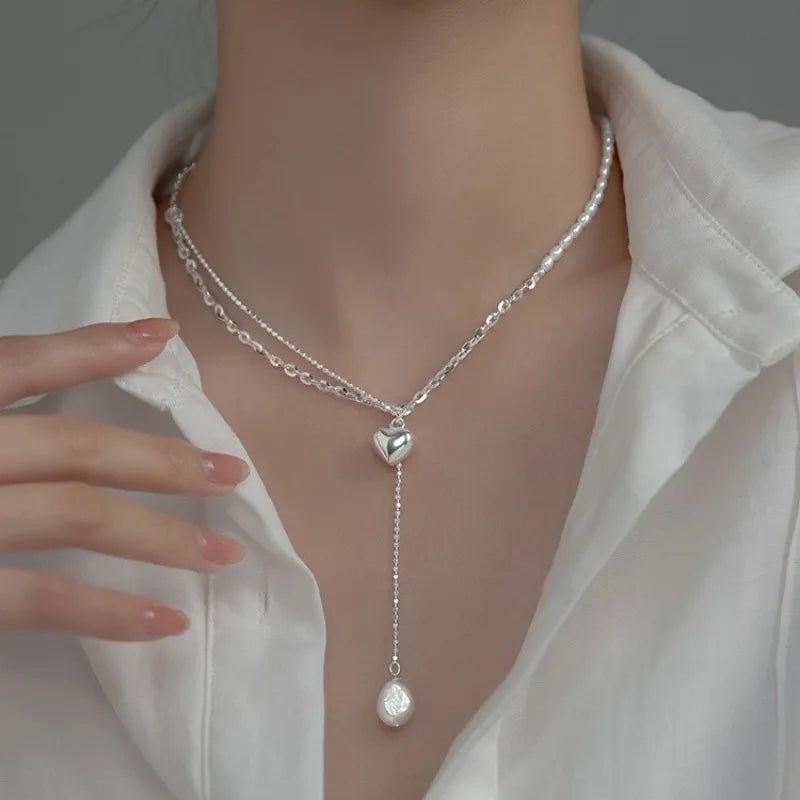 Collier Perle Femme — Élégance Naturelle