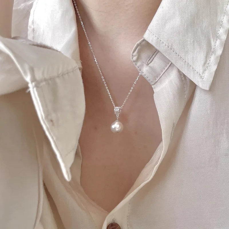 Collier Perle Femme — Élégance Naturelle