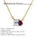 Collier Zircon Bicolore — Pierre du Mois