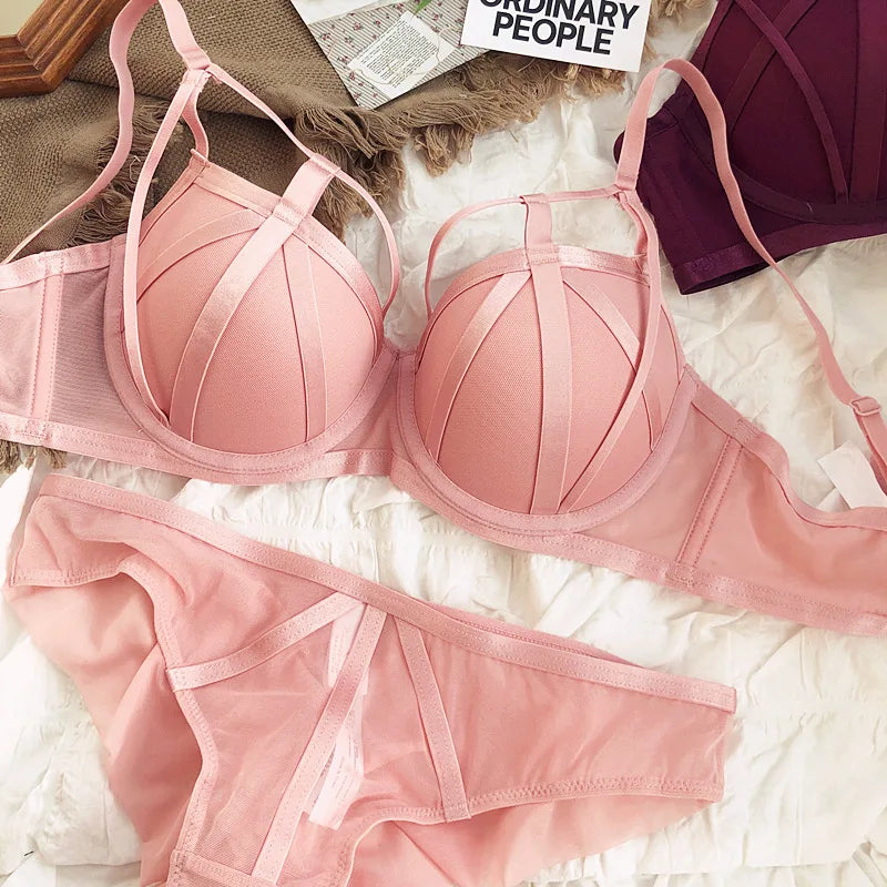 Ensemble Dentelle Femme — Soutien-gorge & Culotte