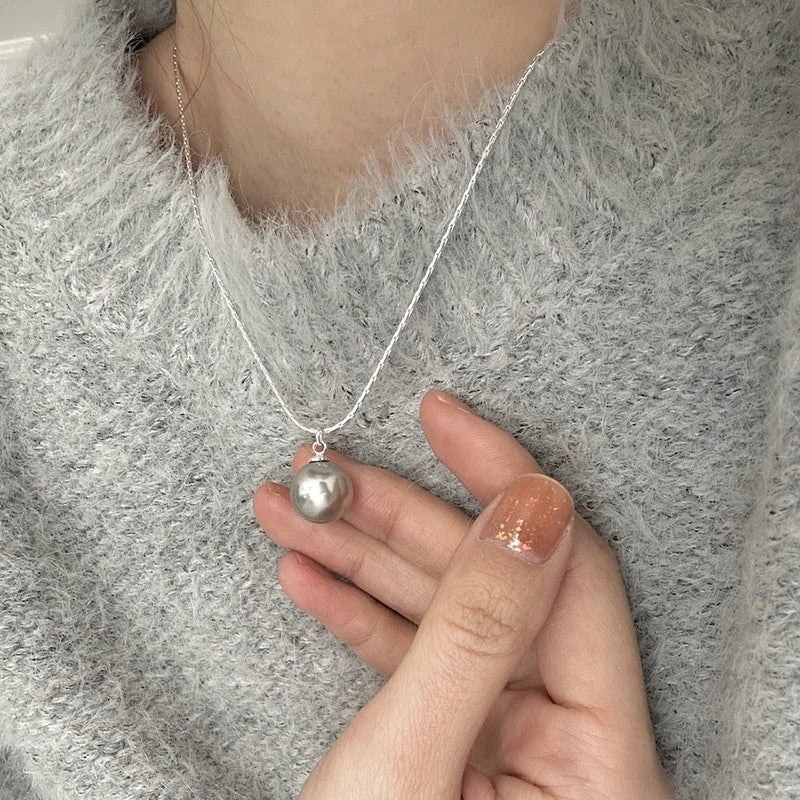 Collier Perle Femme — Élégance Naturelle
