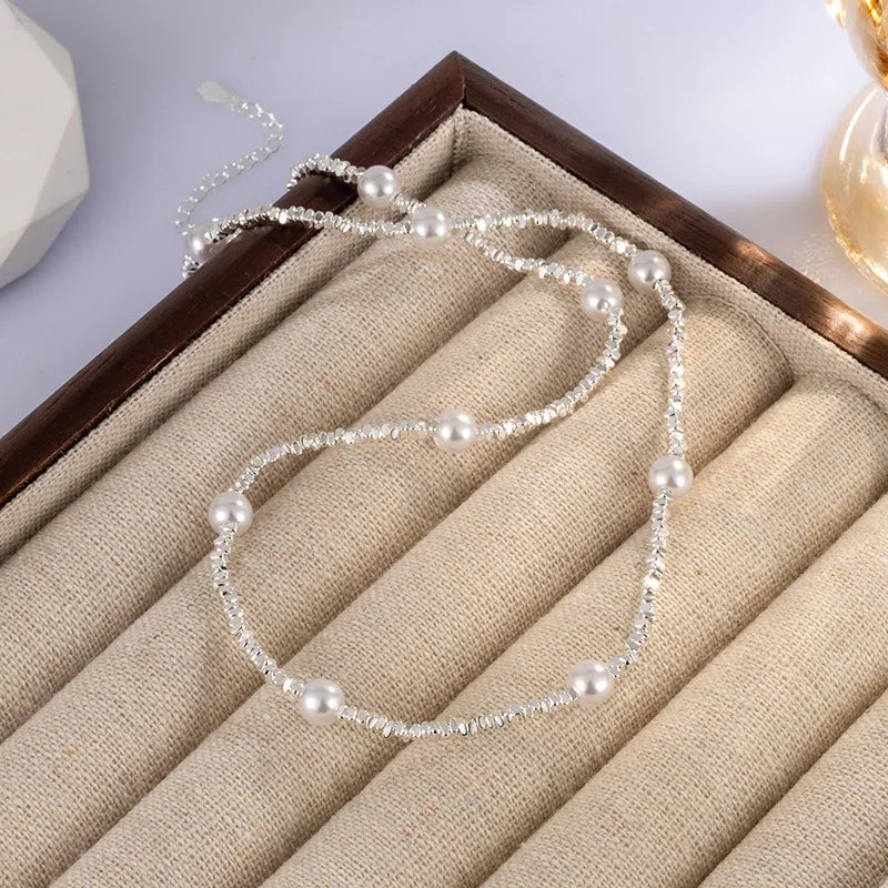 Collier Perle Femme — Élégance Naturelle