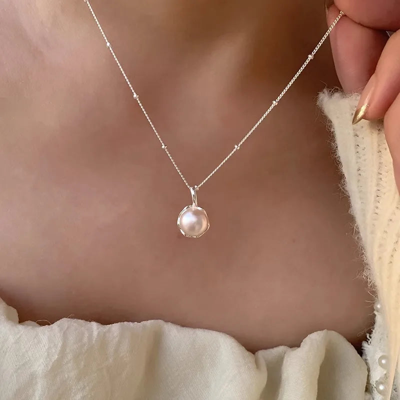 Collier Perle Femme — Élégance Naturelle