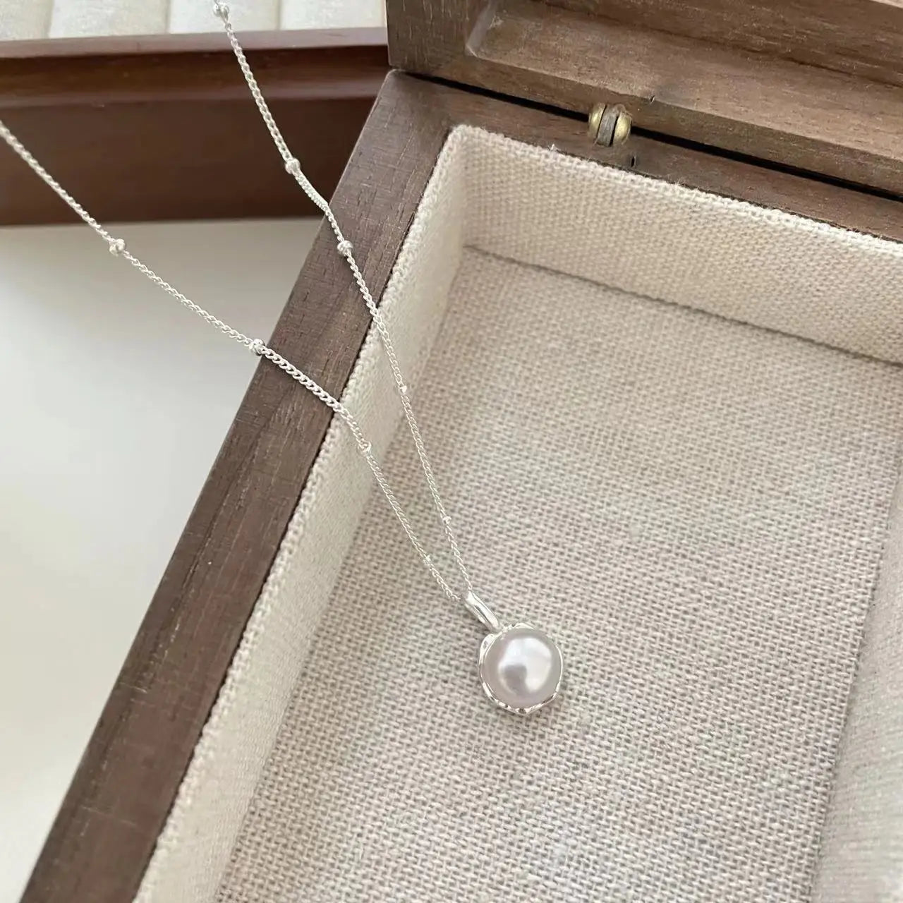 Collier Perle Femme — Élégance Naturelle