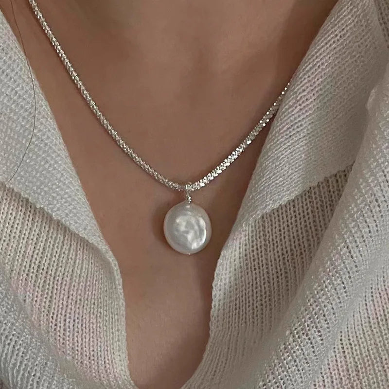 Collier Perle Femme — Élégance Naturelle