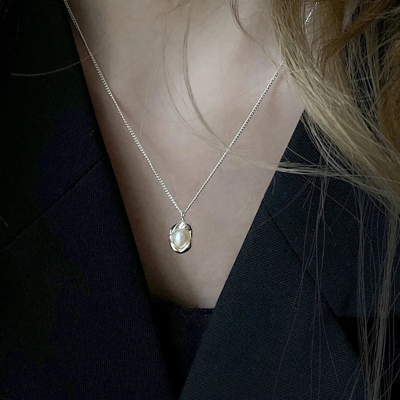 Collier Perle Femme — Élégance Naturelle